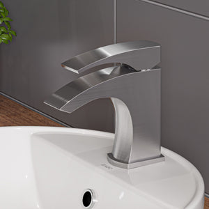 Main Image of ALFI Brushed Nickel Single Lever Bathroom Faucet, AB1586-BN