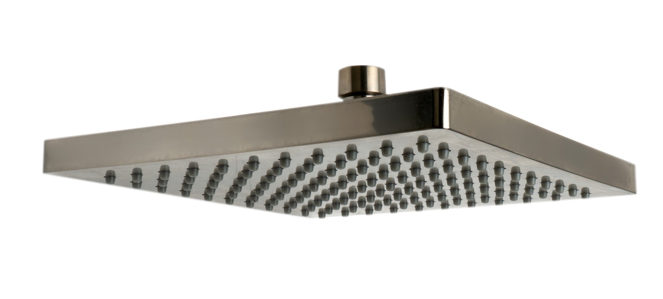ALFI brand AB2830-BN Brushed Nickel 2 Way Thermostatic Square Shower Set, Brass