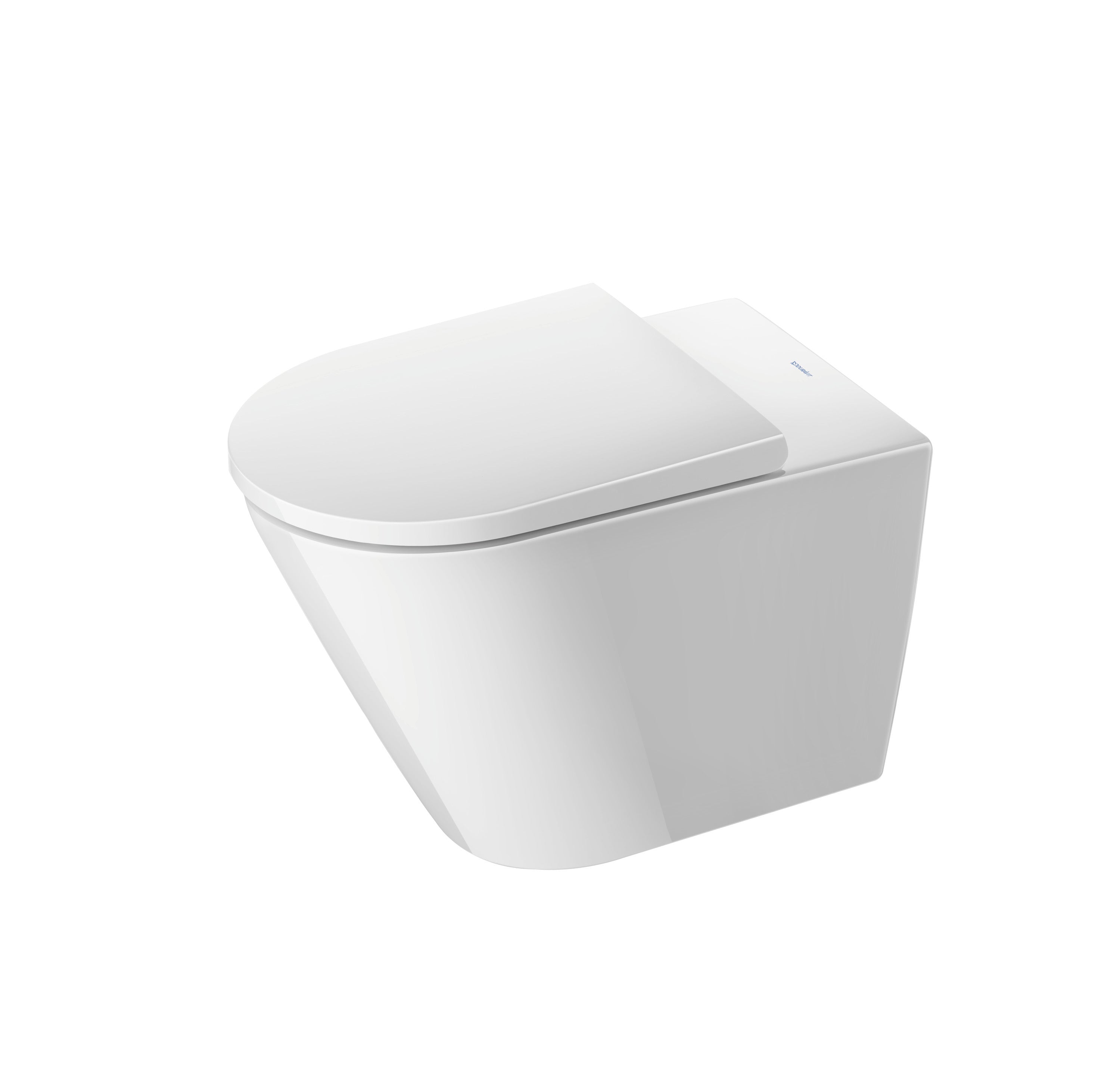 D-Neo Round Slow Close Toilet Seat in White