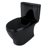 TOTO Nexus 1G Two-Piece Elongated 1.0 GPF Universal Height Toilet with SS124 SoftClose Seat, WASHLET+ Ready, Ebony, Vitreous China, MS442124CUF#51