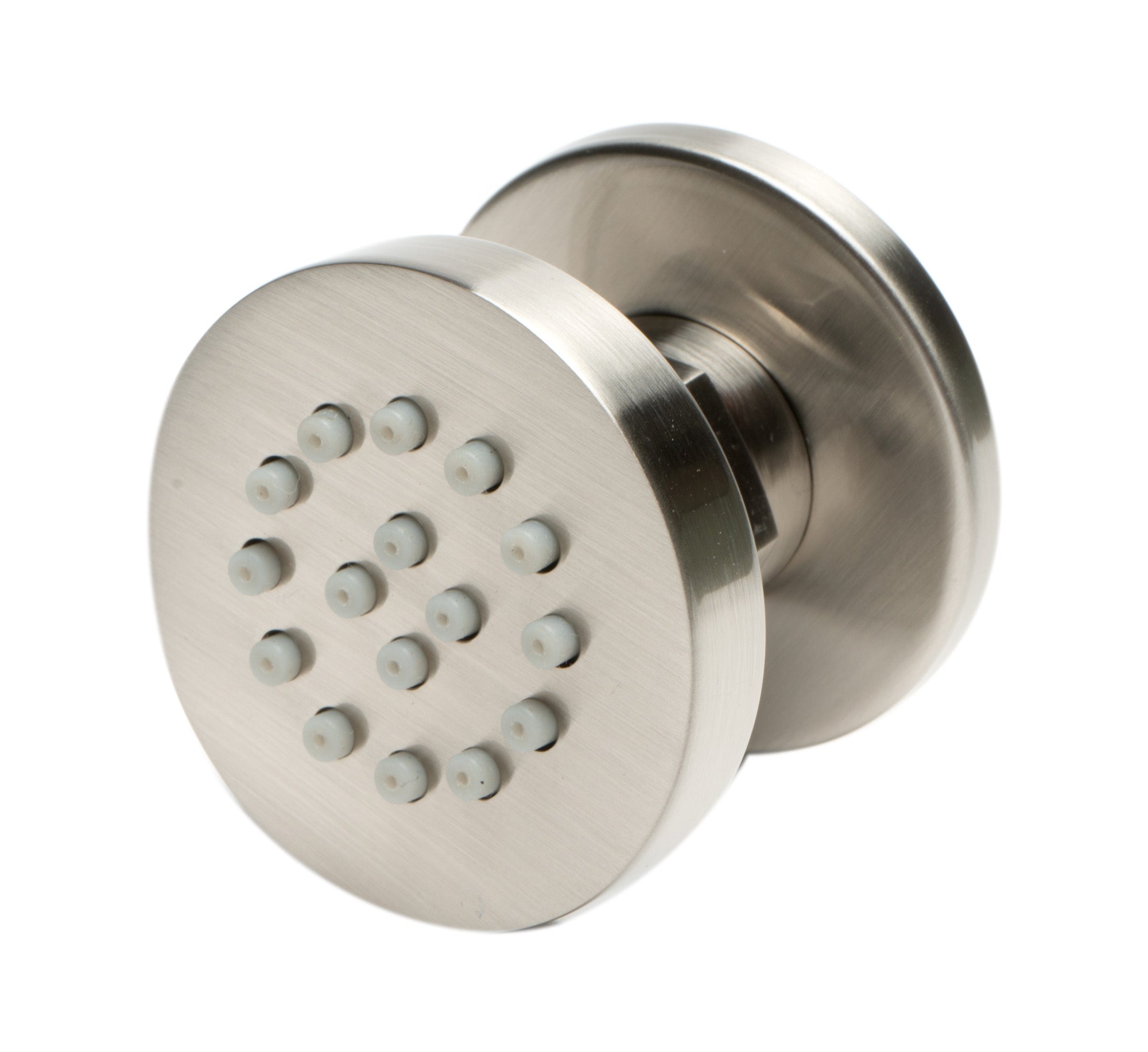 ALFI brand AB3830-BN Brushed Nickel 2" Round Adjustable Shower Body Spray, Brass