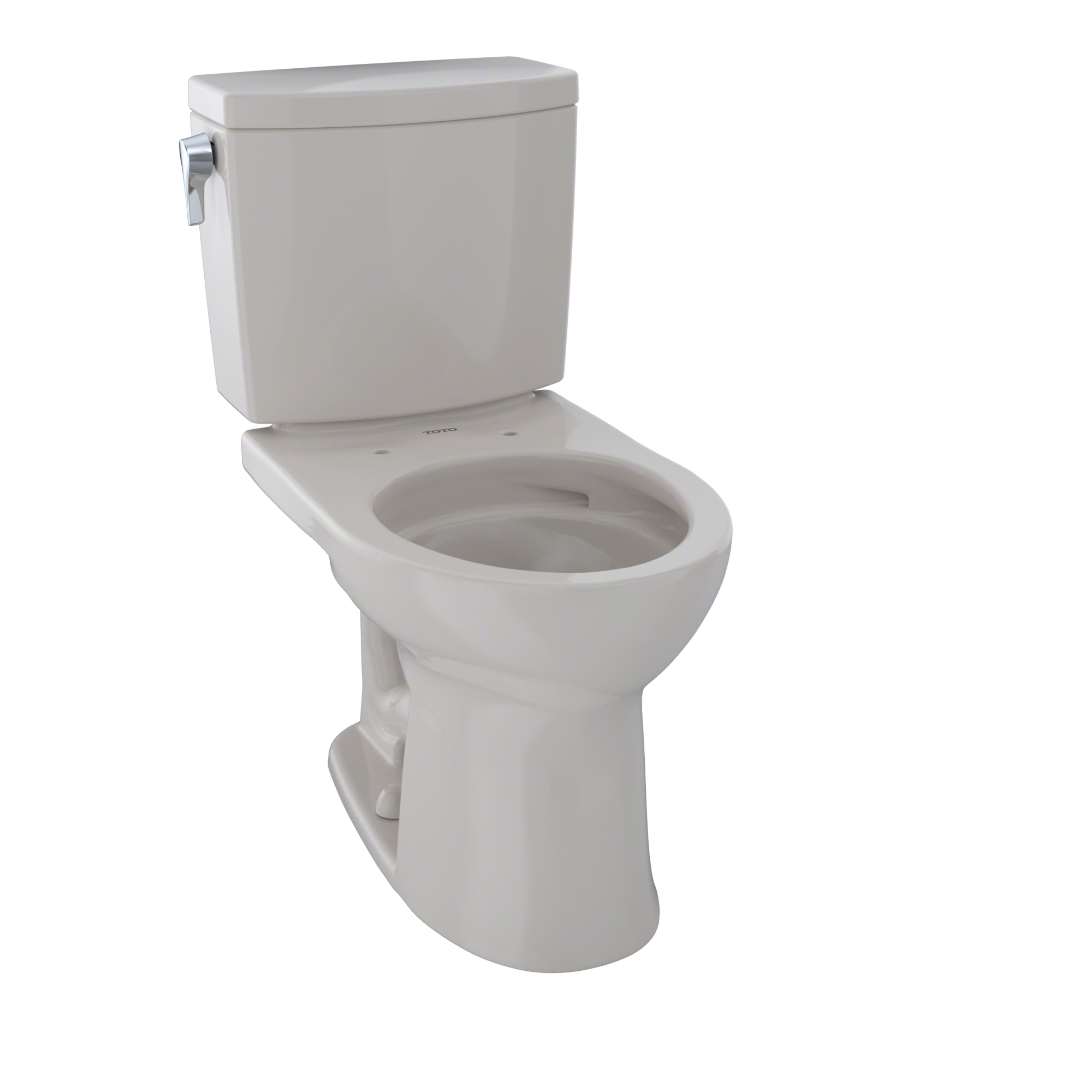 TOTO Drake II 1G Two-Piece Round 1.0 GPF Universal Height Toilet with CEFIONTECT, Sedona Beige, Vitreous China, CST453CUFG#12