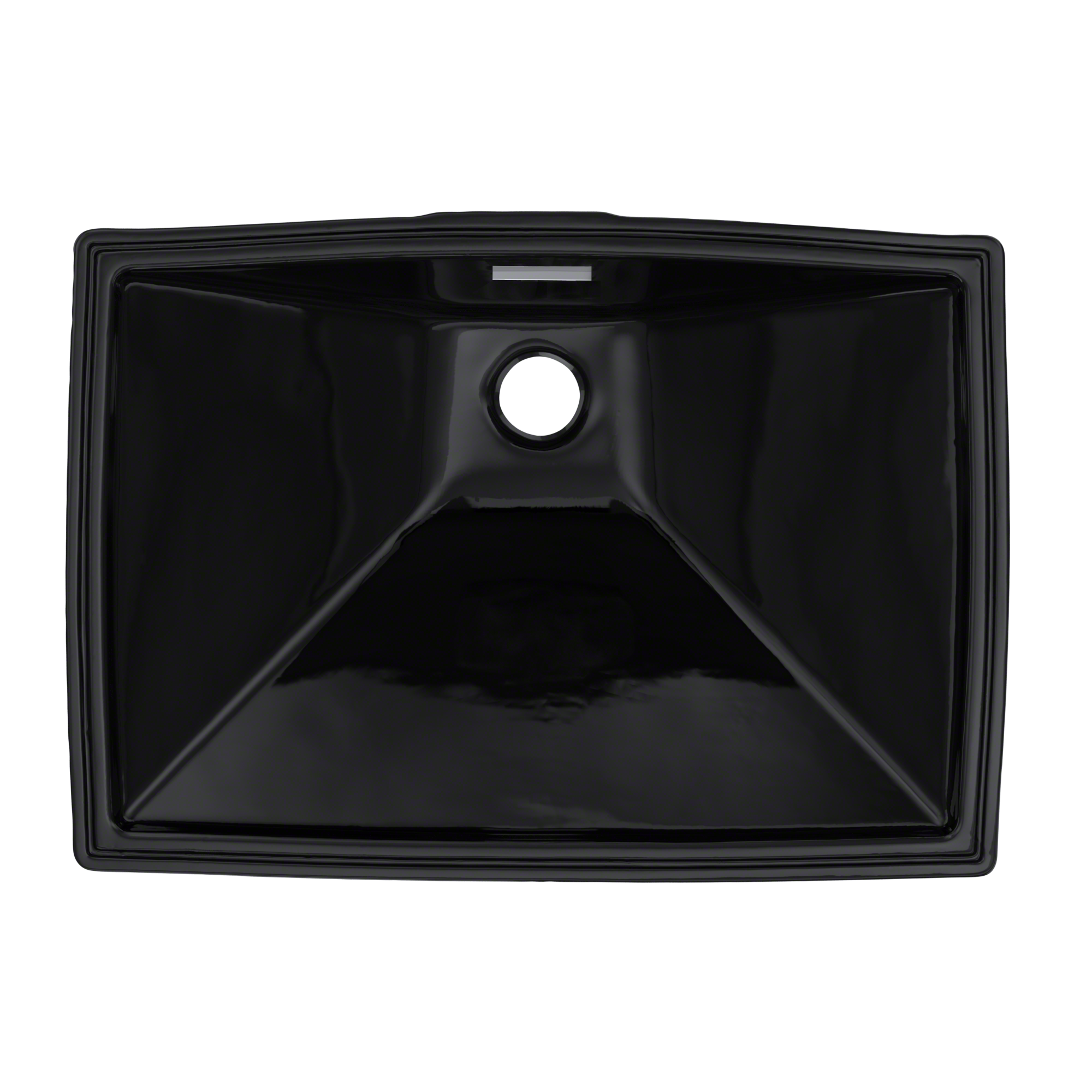 TOTO Lloyd Rectangular Undermount Bathroom Sink, Ebony, Vitreous China, LT931#51