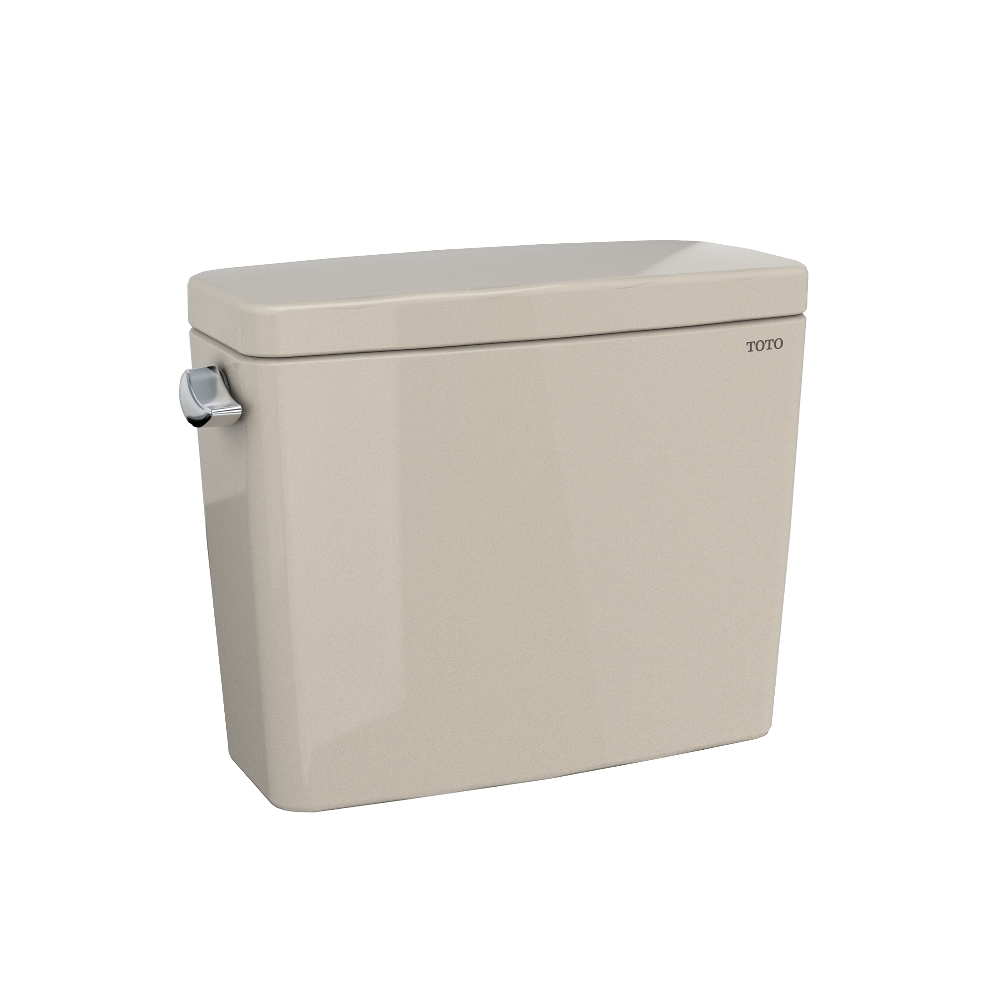 TOTO Drake 1.28 GPF Toilet Tank with WASHLET+ Auto Flush Compatibility, Bone, Vitreous China, ST776EA#03