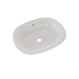 TOTO Maris 20-5/16" x 15-9/16" Oval Undermount Bathroom Sink with CEFIONTECT, Colonial White, Vitreous China, LT481G#11