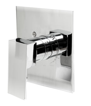 Alternate Image for ALFI brand AB6701-PC Polished Chrome Modern Square Pressure Balanced Shower Mixer, Brass