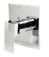 ALFI brand AB6701-PC Polished Chrome Modern Square Pressure Balanced Shower Mixer, Brass