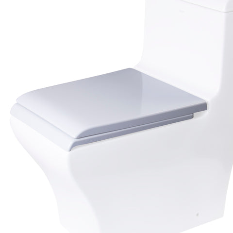 EAGO Plastic, White, R-356SEAT Replacement Soft Closing Toilet Seat for TB356