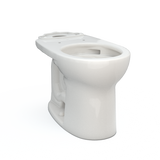 TOTO Drake Round TORNADO FLUSH Toilet Bowl with CEFIONTECT, Colonial White, Vitreous China, C775CEFG#11