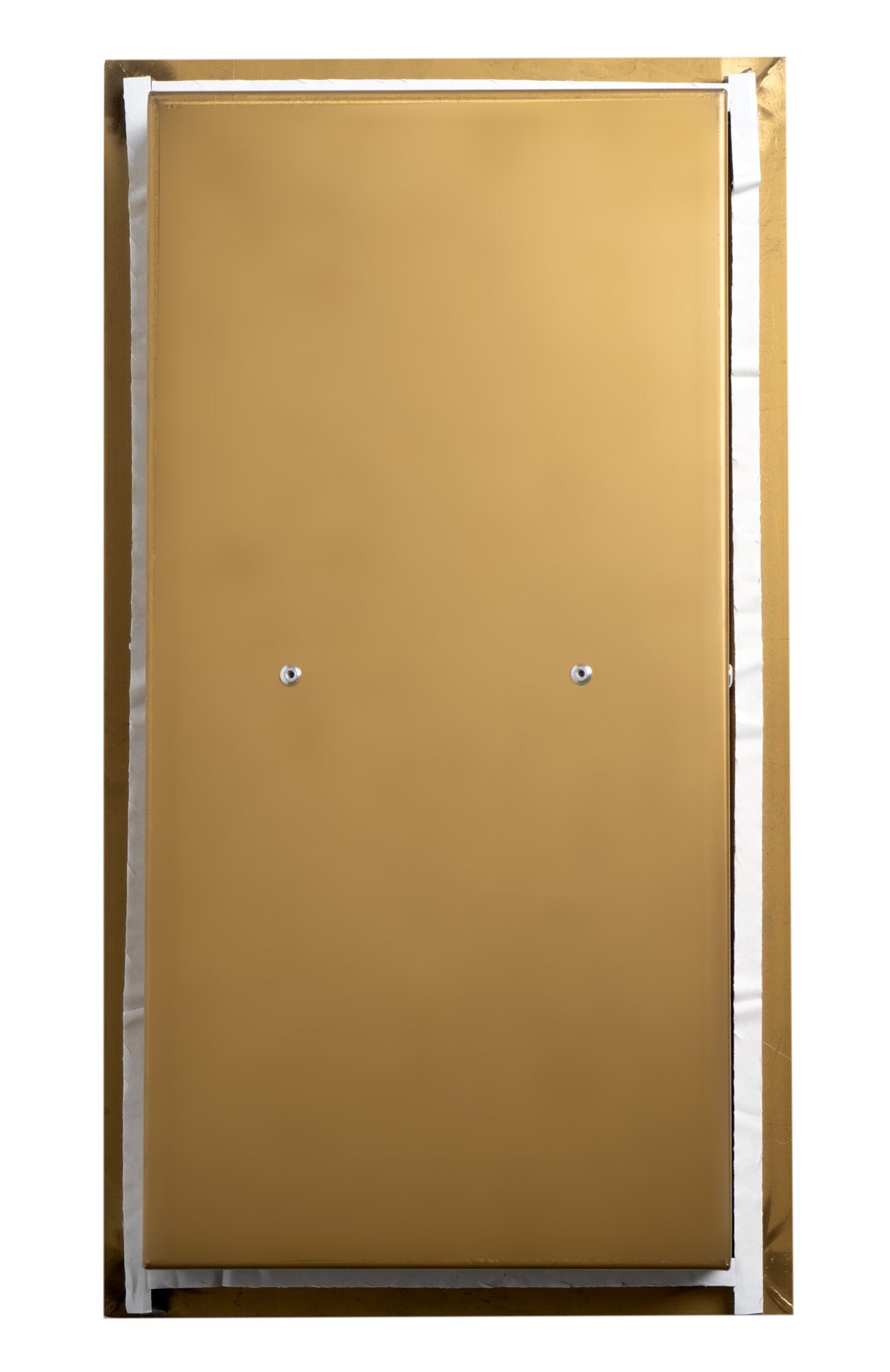 ALFI brand ABTPNP88-BG Brushed Gold PVD Stainless Steel Recessed Toilet Paper Holder Niche, 19 Gauge