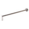 ALFI brand ABSA20R-BN Brushed Nickel 20" Round Wall Shower Arm, Brass