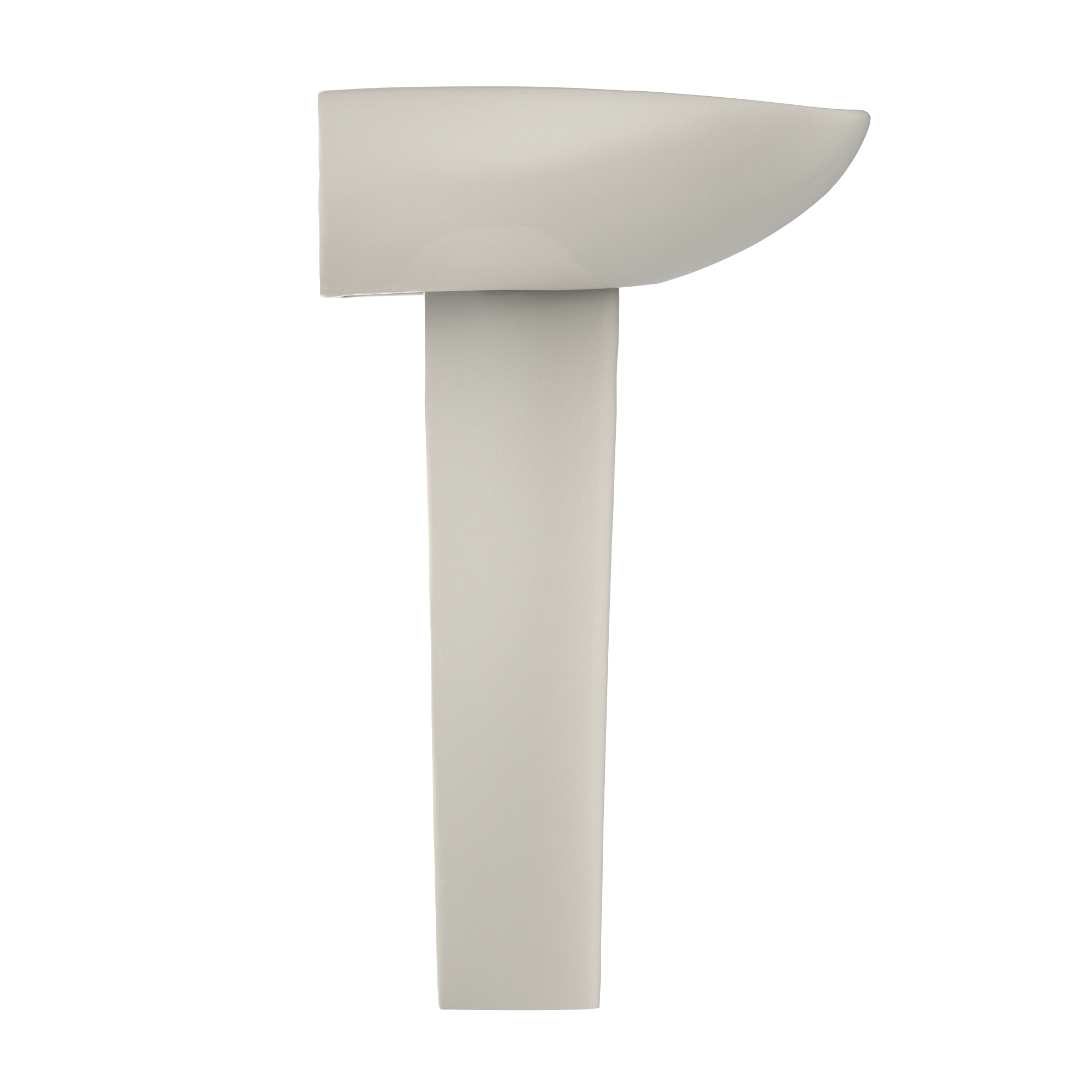 TOTO Prominence Oval Basin Pedestal Bathroom Sink with CeFiONtect for 8 inch Center Faucets, Sedona Beige, Vitreous China, LPT242.8G#12