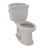 TOTO Eco Dartmouth Two-Piece Elongated 1.28 GPF Universal Height Toilet, Sedona Beige, Vitreous China, CST754EF#12