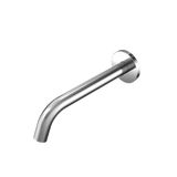 TOTO Helix Wall-Mount ECOPOWER or AC 0.35 GPM Touchless Bathroom Faucet Spout, 20 Second On-Demand Flow, Polished Chrome, Brass, TLE26005U2#CP