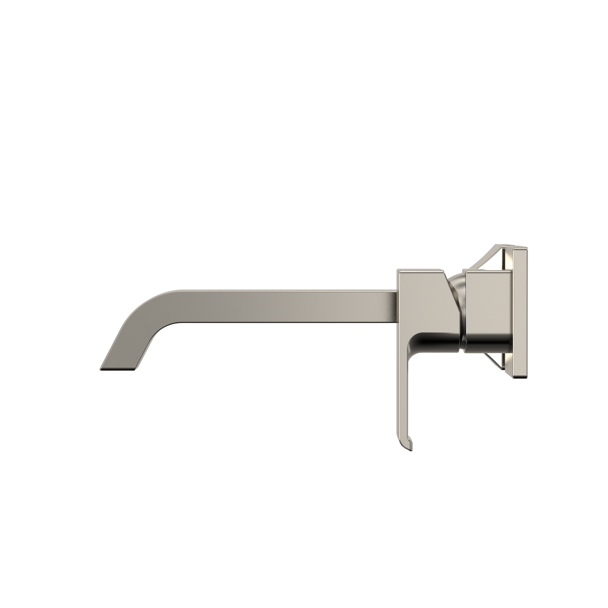TOTO GC 1.2 GPM Wall-Mount Single-Handle Long Bathroom Faucet with COMFORT GLIDE Technology, Polished Nickel, Brass, TLG08308U#PN