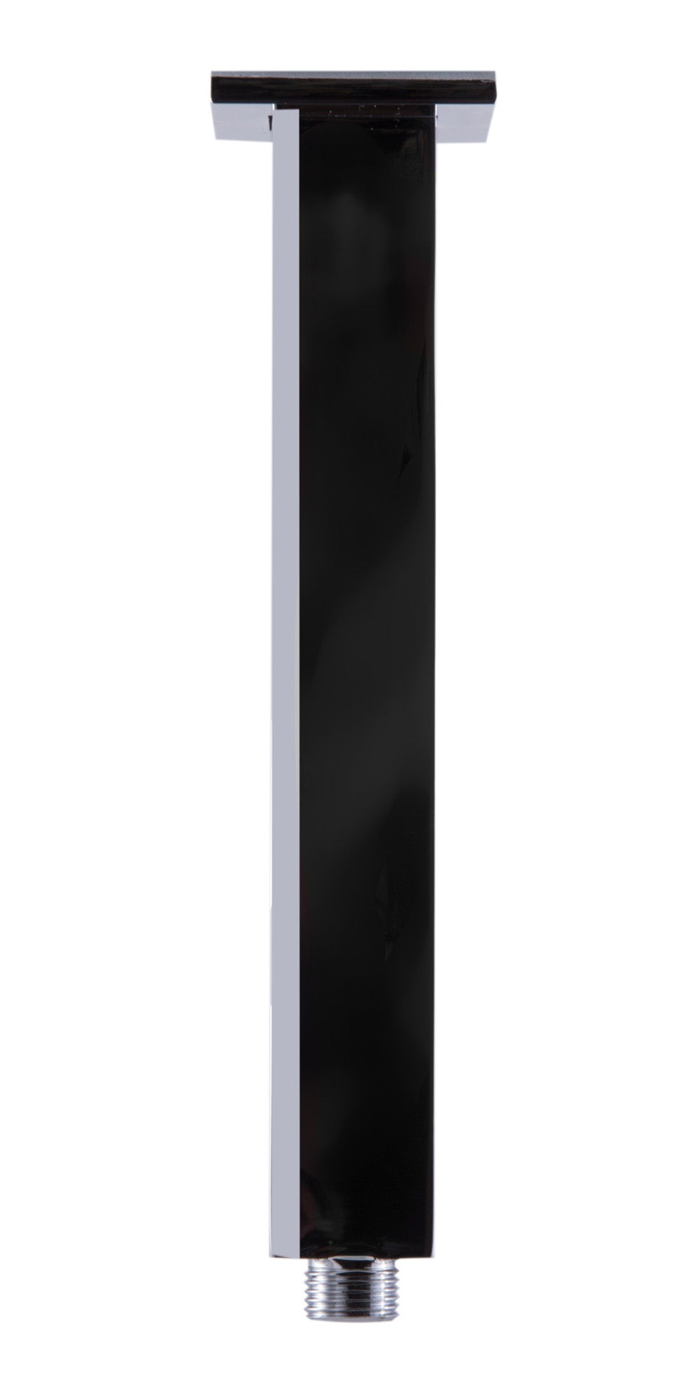 ALFI brand AB9SC-PC Polished Chrome 9" Modern Square Ceiling Mounted Shower Arm, Brass
