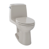 TOTO UltraMax One-Piece Elongated 1.6 GPF ADA Compliant Toilet, Bone, Vitreous China, MS854114SL#03