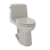TOTO UltraMax One-Piece Elongated 1.6 GPF Toilet, Bone, Vitreous China, MS854114S#03