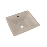 TOTO Legato Rectangular Undermount Bathroom Sink with CEFIONTECT, Bone, Vitreous China, LT624G#03