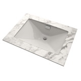 TOTO Lloyd Rectangular Undermount Bathroom Sink, Colonial White, Vitreous China, LT931#11