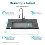 Elkay Crosstown 32" Undermount Stainless Steel Kitchen Sink with Faucet, 50/50 Double Bowl, Polished Satin, 18 Gauge, ECTRU31179TFMC