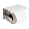 Alternate Image for ALFI brand ABTPC66-W White Matte Stainless Steel Toilet Paper Holder with Shelf