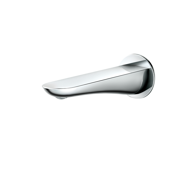 TOTO Modern R Wall Tub Spout, Polished Chrome, Brass, TBG01001U#CP