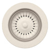 Blanco Color-Coordinated Metal Disposal Flange Drain - Soft White, Stainless Steel, 203443