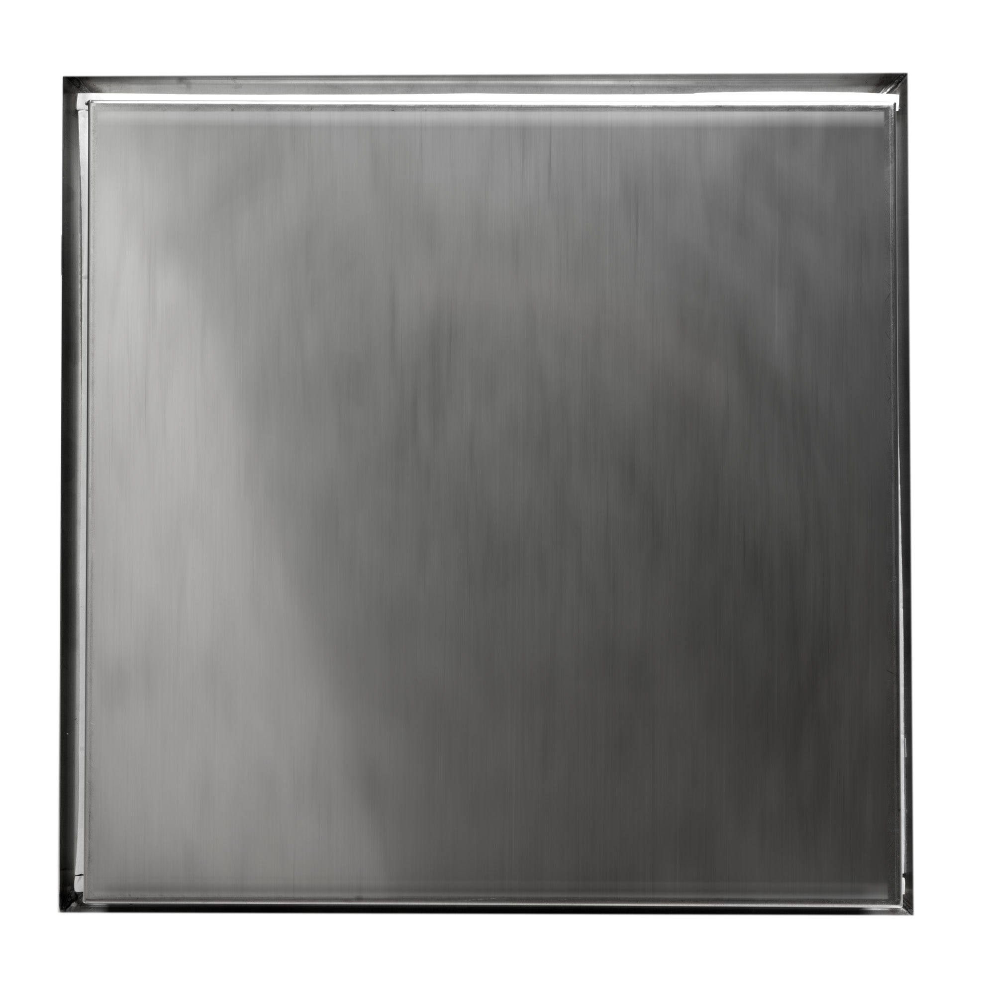 ALFI brand ABN1616-PSS 16 x 16 Polished Stainless Steel Square Single Shelf Bath Shower Niche, 20 Gauge