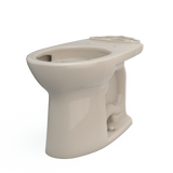 TOTO Drake Elongated TORNADO FLUSH Toilet Bowl with CEFIONTECT, Bone, Vitreous China, C776CEG#03