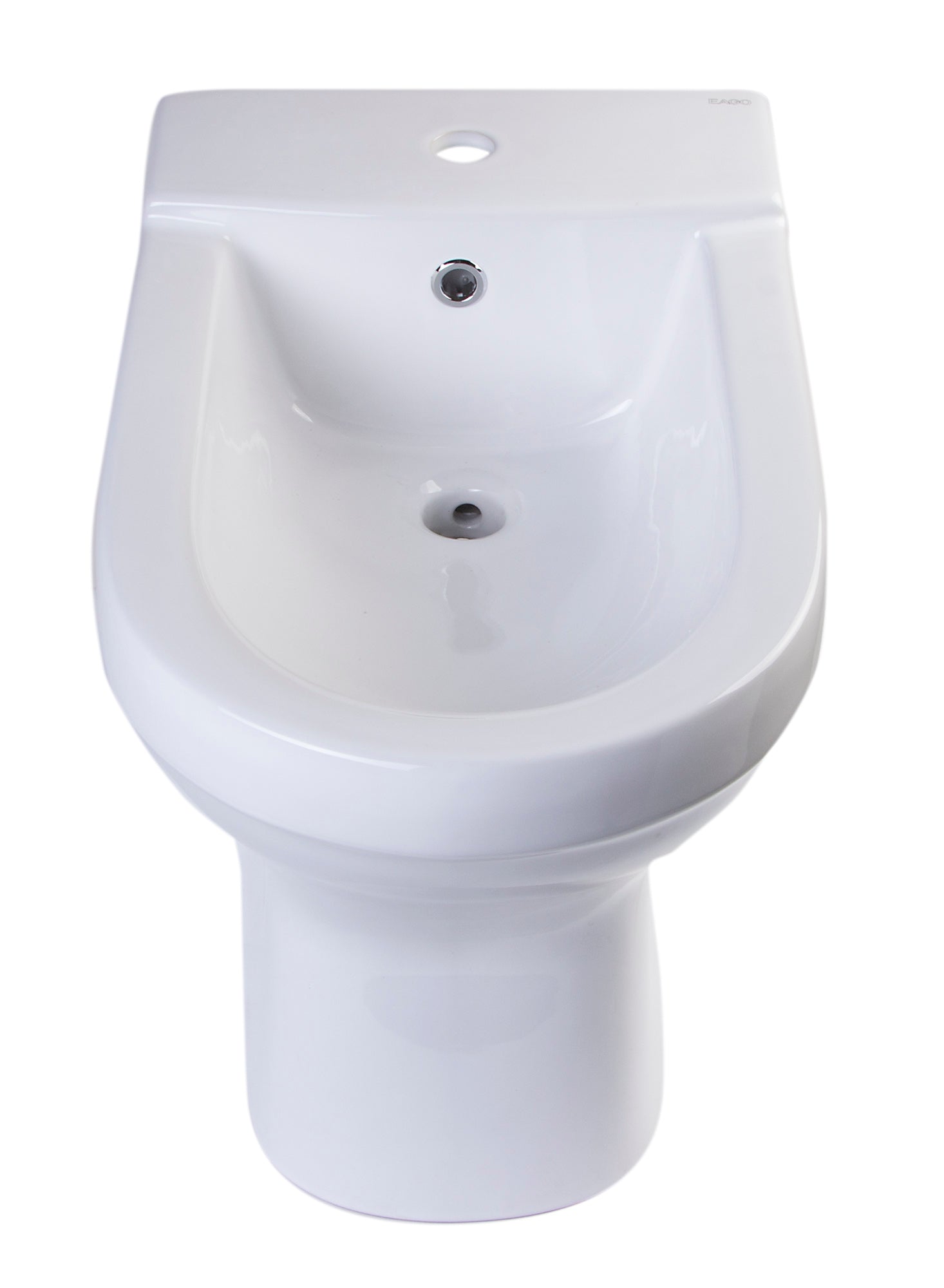 Alternative View of EAGO JA1010 White Ceramic Bathroom Bidet with Elongated Seat, Porcelain