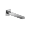 TOTO Axiom Wall-Mount ECOPOWER or AC 0.5 GPM Touchless Bathroom Faucet Spout, 20 Second Continuous Flow, Polished Chrome, Brass, TLE25010U3#CP