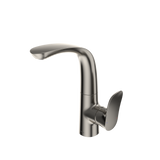 TOTO GO 1.2 GPM Single Side-Handle Bathroom Sink Faucet with COMFORT GLIDE Technology and Drain Assembly, Polished Nickel, Brass, TLG01309U#PN