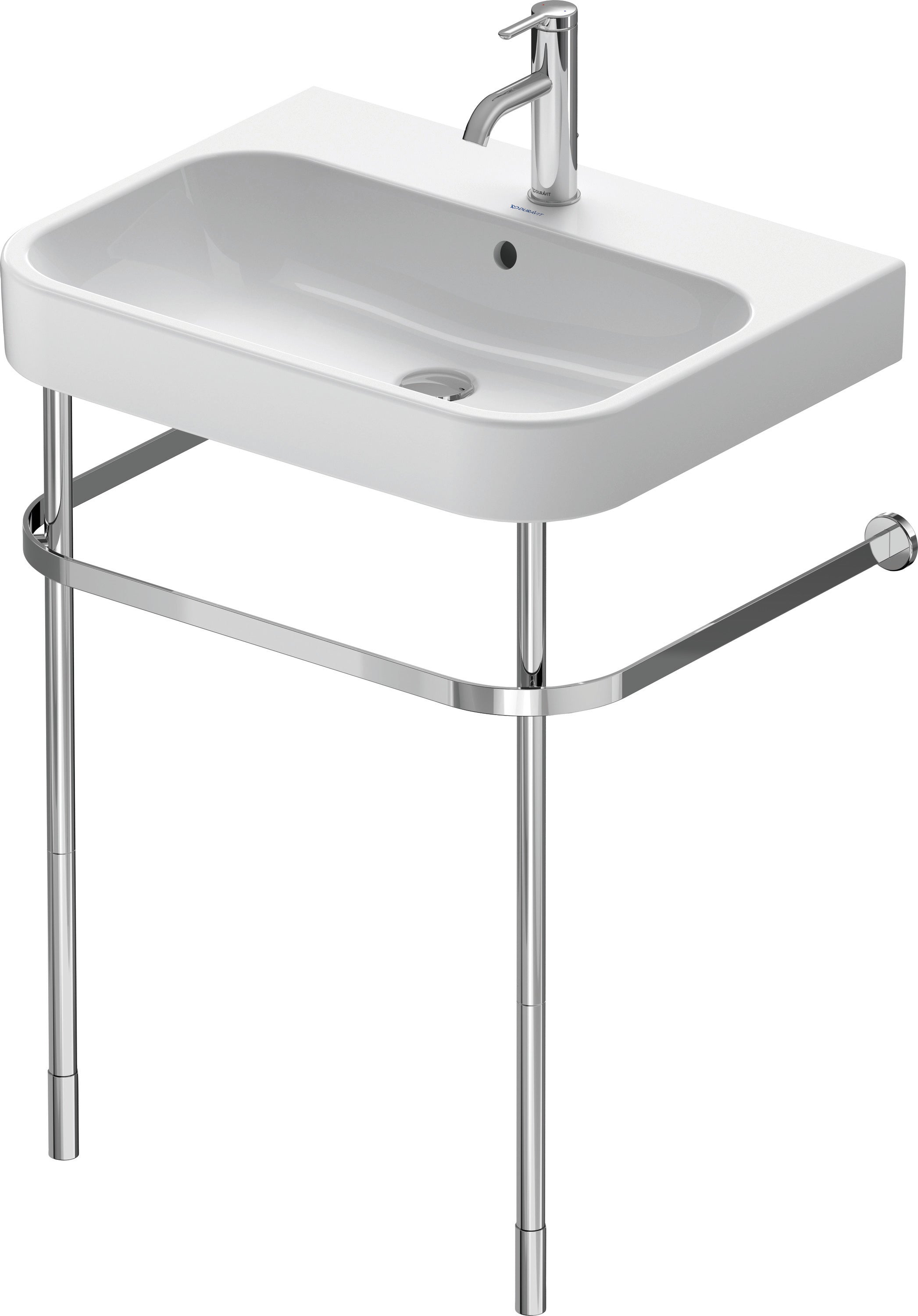 Happy D.2 24 3/4" x 19 3/8" Console in Chrome