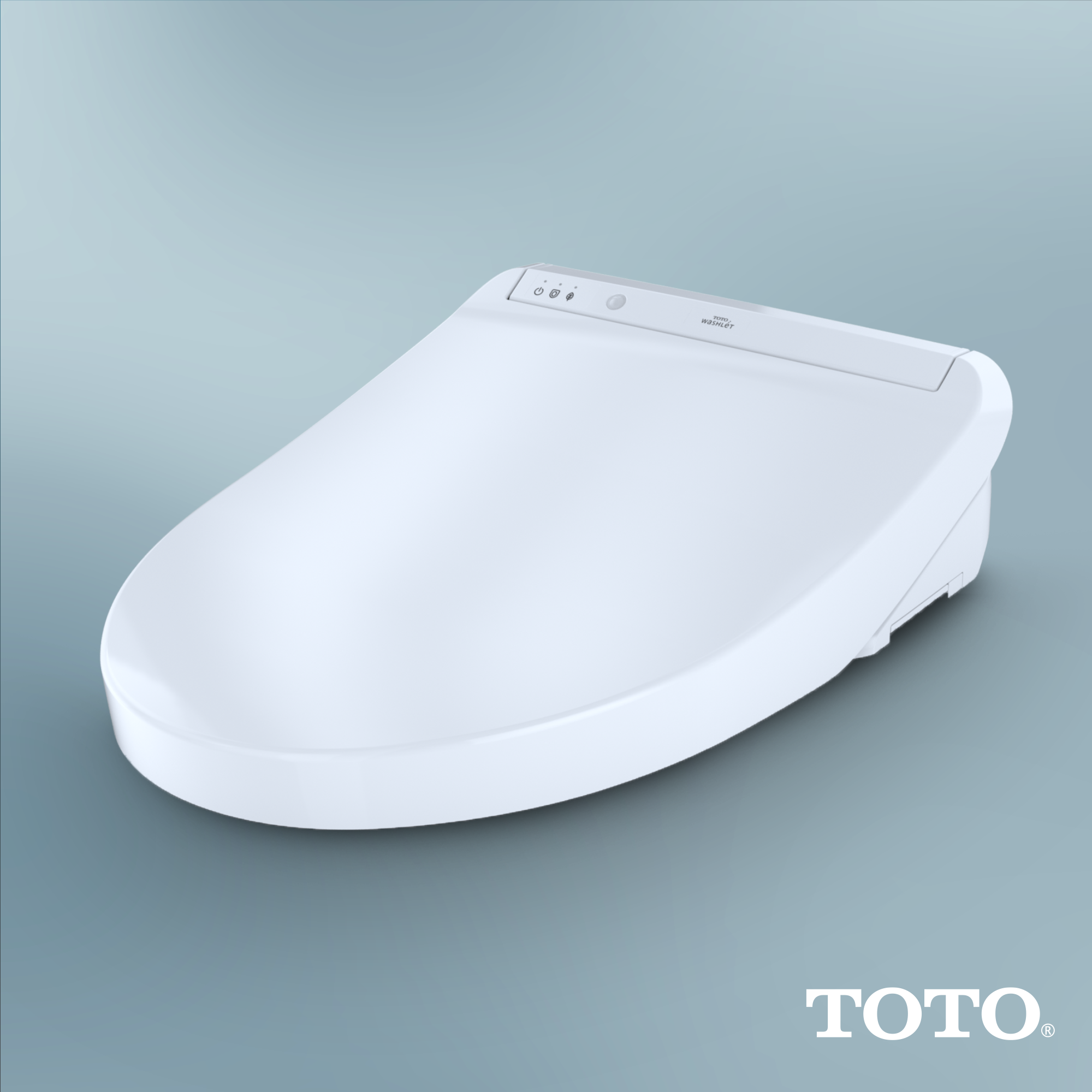TOTO WASHLET K300 Electronic Bidet Toilet Seat with Instantaneous Water Heating, PREMIST and EWATER+ Wand Cleaning, Elongated, Cotton White, Plastic, SW3036R#01