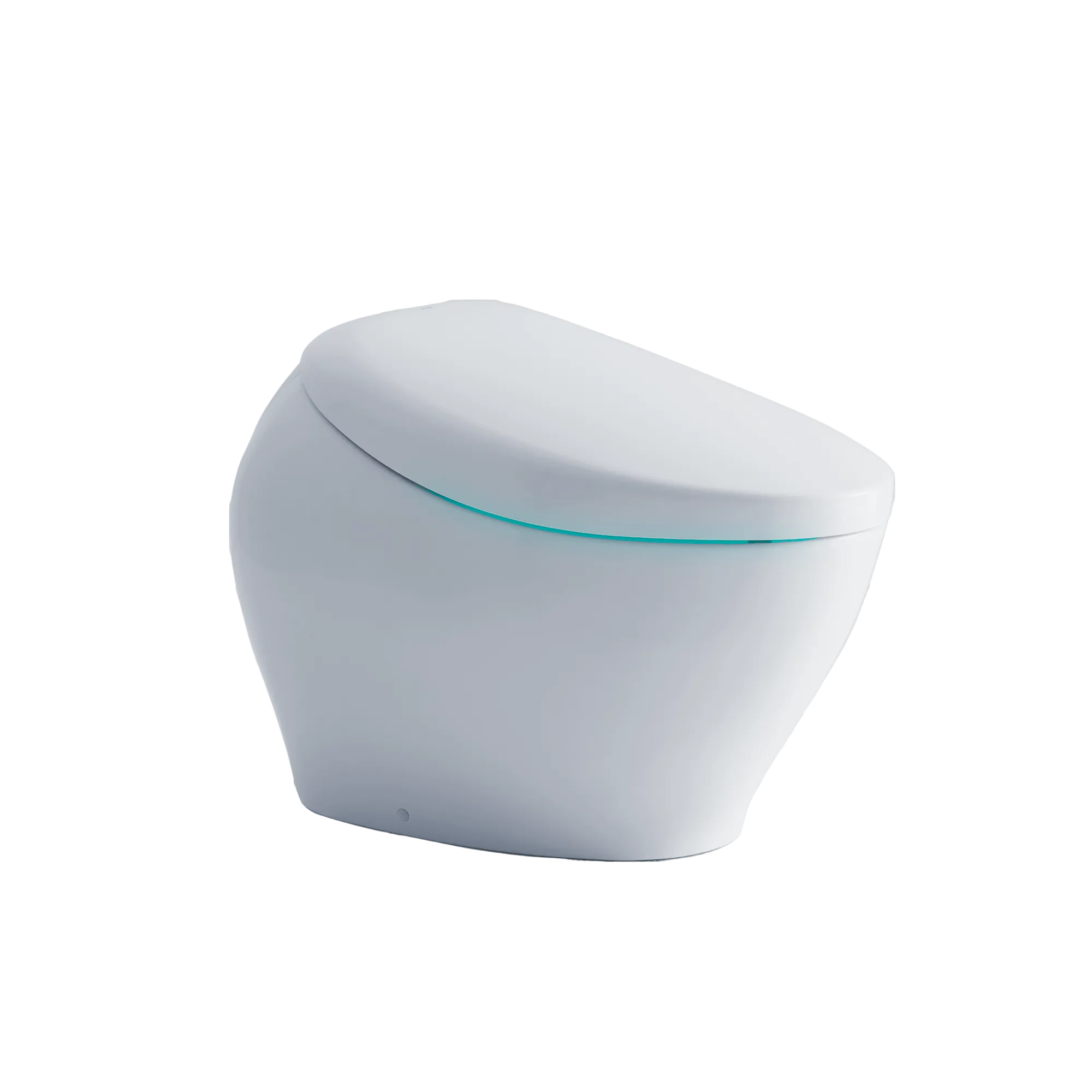 TOTO NEOREST NX2 Dual Flush 1.0 or 0.8 GPF Toilet with Integrated Bidet Seat and EWATER+ and ACTILIGHT, Cotton White, Vitreous China, MS903CUMFX#01