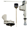 EAGO R-340FLUSH Replacement Toilet Flushing Mechanism for TB340, Plastic, White