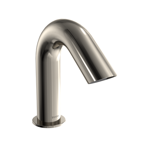 TOTO Standard R ECOPOWER or AC 0.35 GPM Touchless Bathroom Faucet Spout, 20 Second On-Demand Flow, Polished Nickel, Brass, TLE28001U2#PN