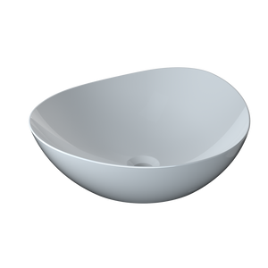 Alternate Image for TOTO Kiwami Asymmetrical Vessel Bathroom Sink with CEFITONTECT, Cotton White, Ceramic, LT477G#01