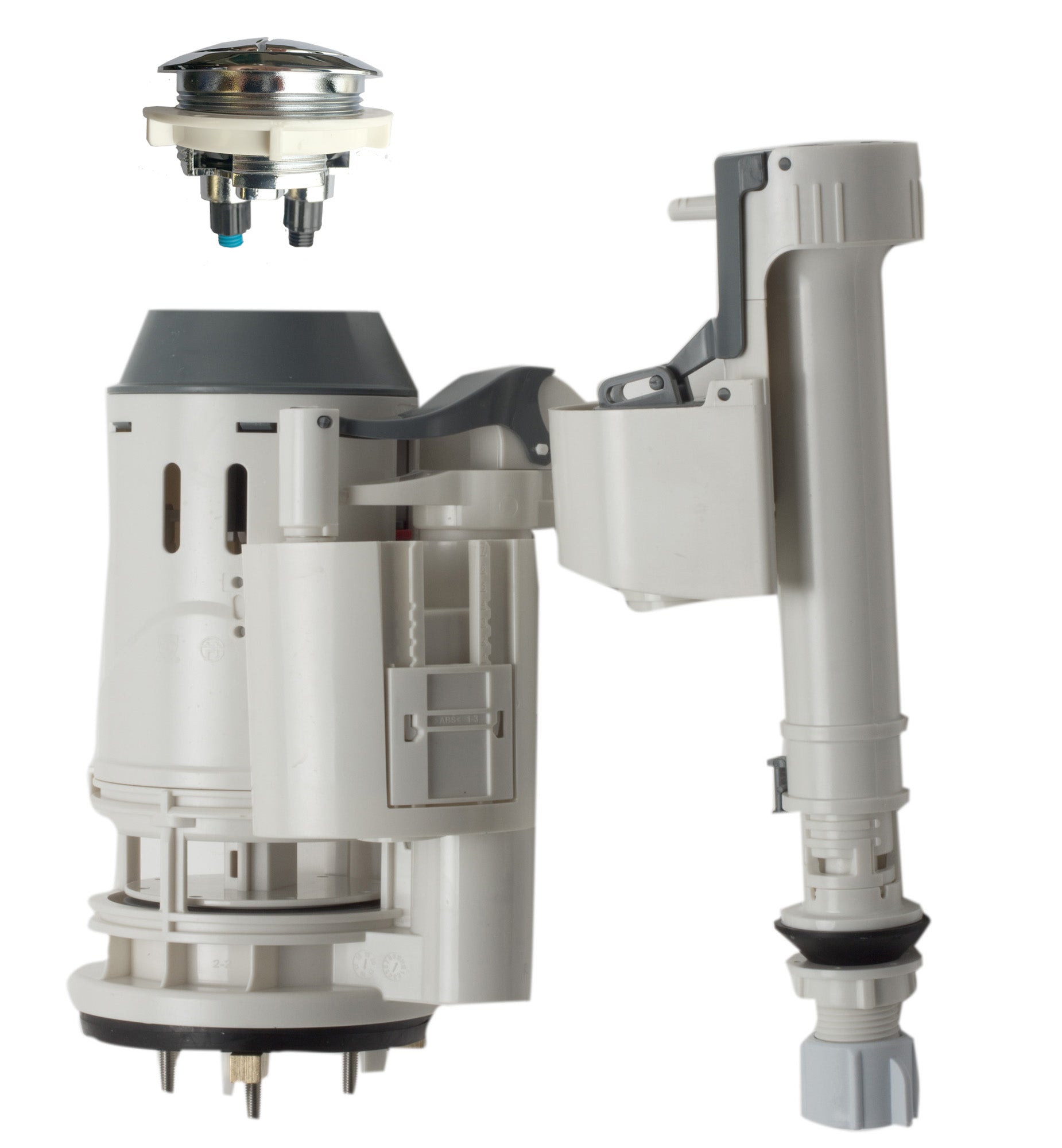 EAGO R-351FLUSH Replacement Toilet Flushing Mechanism for TB351, Plastic, White
