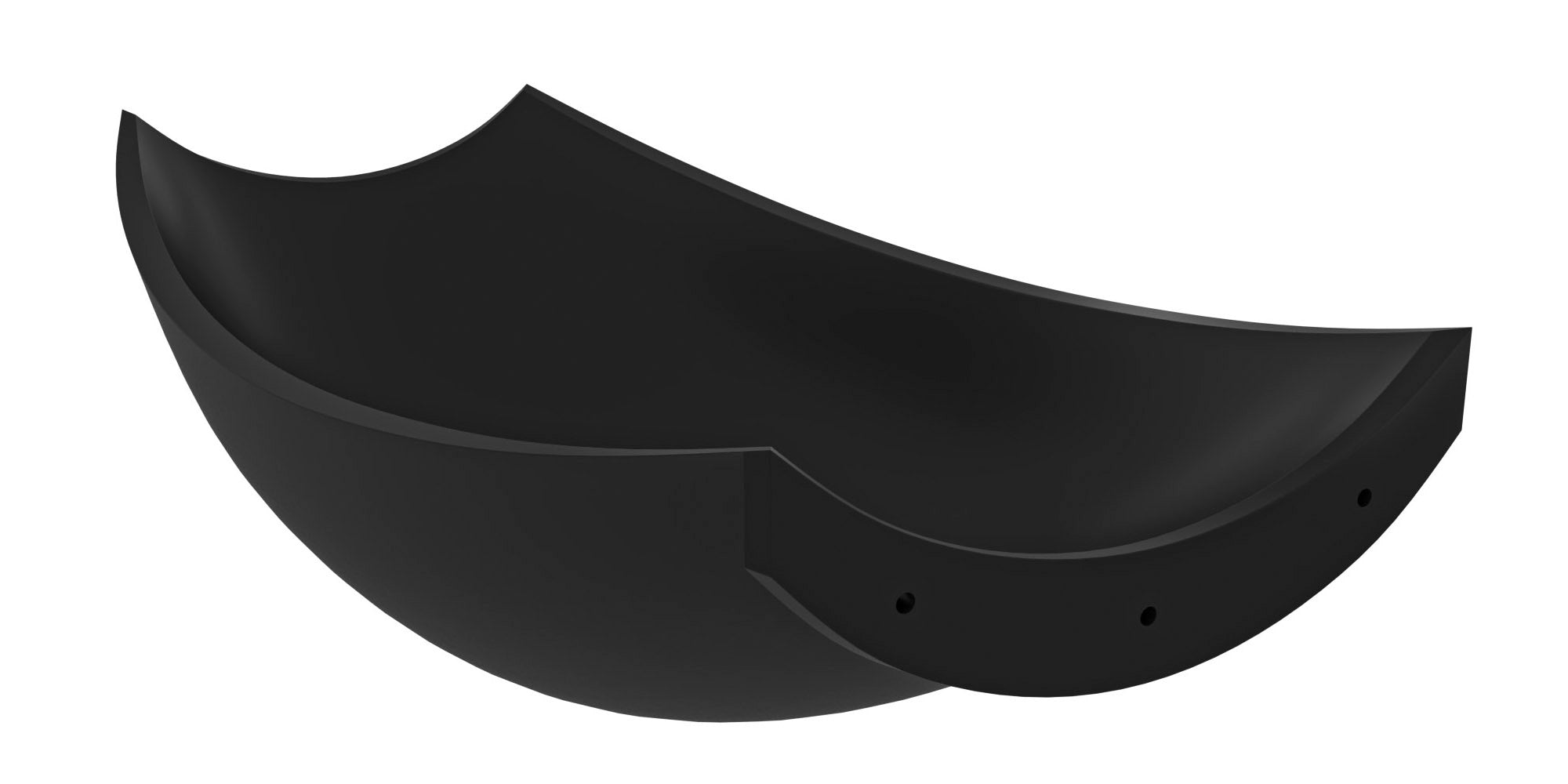 ALFI brand 71" Solid Surface Resin Free Standing Oval Bathtub, Black Matte, HammockTub2-BM