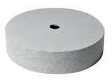 ALFI brand 16.75" x 16.75" Round Above Mount Concrete Bathroom Sink, Gray Matte, No Faucet Hole, ABCO17R