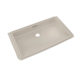 TOTO Rectangular Undermount Bathroom Sink with CEFIONTECT, Sedona Beige, Vitreous China, LT191G#12