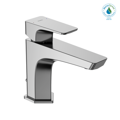 TOTO GE 1.2 GPM Single Handle Bathroom Sink Faucet with COMFORT GLIDE Technology, Polished Chrome -Brass, TLG07301U#CP