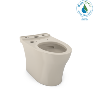 Alternate Image for TOTO Aquia IV WASHLET+ Elongated Skirted Toilet Bowl with CEFIONTECT, Bone, Vitreous China, CT446CEGNT40#03
