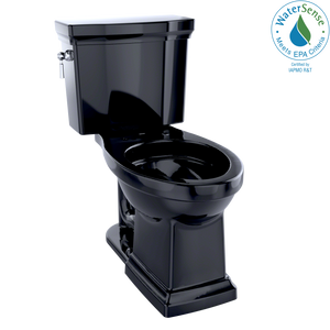 Alternate Image for TOTO Promenade II Two-Piece Elongated 1.28 GPF Universal Height Toilet, Ebony, Vitreous China, CST404CEF#51