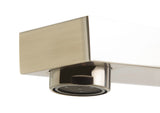 ALFI brand Brass, AB2322-BN Brushed Nickel Deck Mounted Tub Filler and Square Hand Held Shower Head