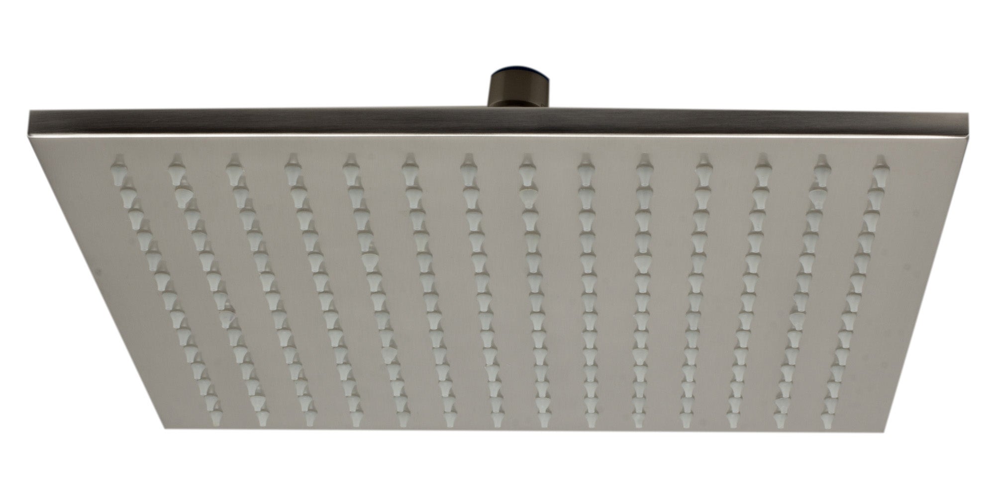 ALFI brand LED12S-BN Brushed Nickel 12" Square Multi Color LED Rain Shower Head, Brass