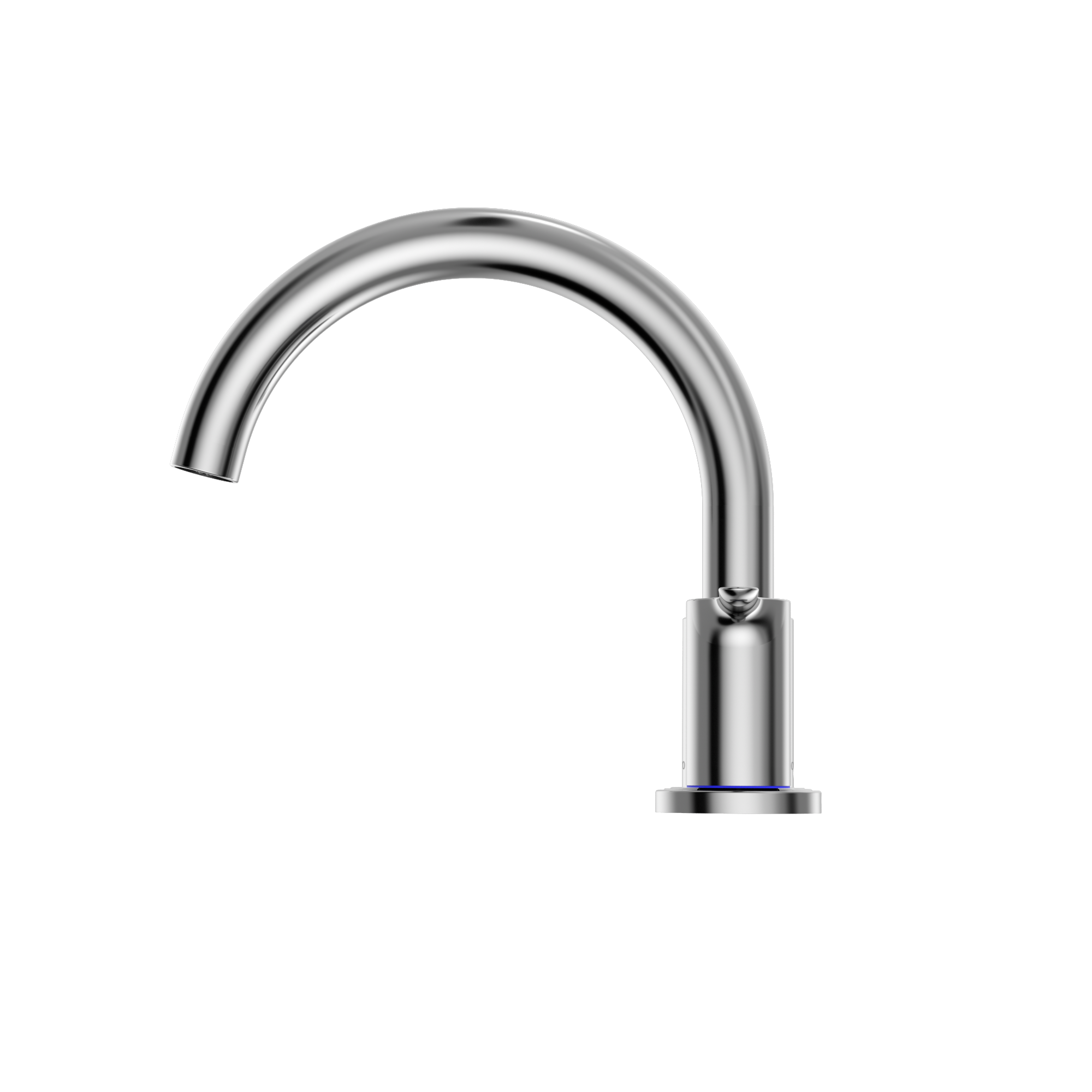 TOTO LB Two-Handle Deck-Mount Roman Tub Filler Trim, Polished Chrome, Brass, TBS01201U#CP
