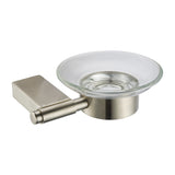 ALFI brand Brass, AB9515-BN Brushed Nickel 6 Piece Matching Bathroom Accessory Set